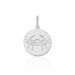Pendentif Zodiaque Rond Argent Blanc - Pendentifs Zodiaque Famille | Histoire d’Or