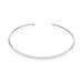 Bracelet Jonc Cléline Argent Blanc - Bracelets fantaisie Femme | Histoire d’Or