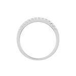 Alliance Pristina Or Blanc Diamant - Bijoux Femme | Histoire d&rsquo;Or