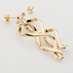 Boucles D'oreilles Pendantes Indi Plaqu&eacute; Or Jaune - Boucles d'oreilles fantaisie Femme | Histoire d&rsquo;Or