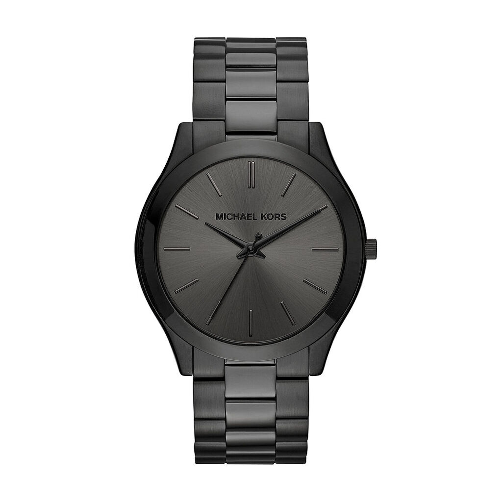 Montre Michael Kors Slim Runway Noir - Montres Homme | Histoire d’Or