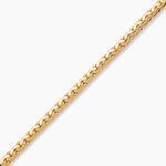 Bracelet Ivy Maille Haricot Or Jaune - Bracelets cha&icirc;ne Femme | Histoire d&rsquo;Or