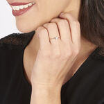 Bague Emilia Or Rose Diamant - Bagues avec pierre Femme | Histoire d&rsquo;Or