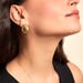 Boucles D'oreilles Puces Dieppe Acier Jaune - Boucles d'oreilles fantaisie Femme | Histoire d’Or