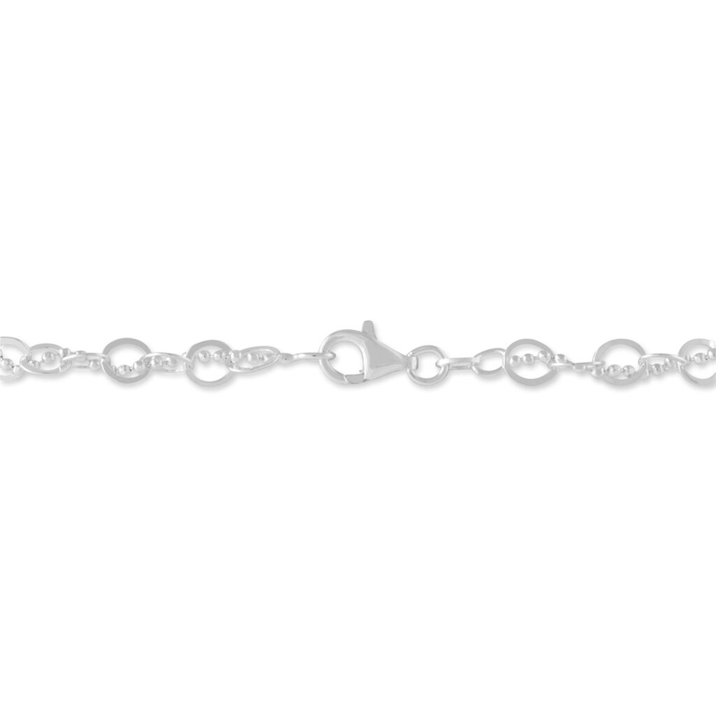 Bracelet Mayan Argent Blanc - Bijoux sans pierre Femme | Histoire d&rsquo;Or