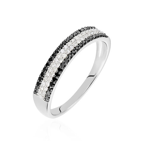 Bague Maissara Or Blanc Diamant - Bagues avec pierre Femme | Histoire d’Or