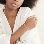 Bracelet Jerry Maille Corde Or Blanc - Bracelets cha&icirc;ne Femme | Histoire d&rsquo;Or