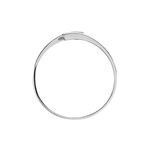 Bague Solitaire Moera Or Blanc Oxyde De Zirconium - Bagues solitaires Femme | Histoire d&rsquo;Or