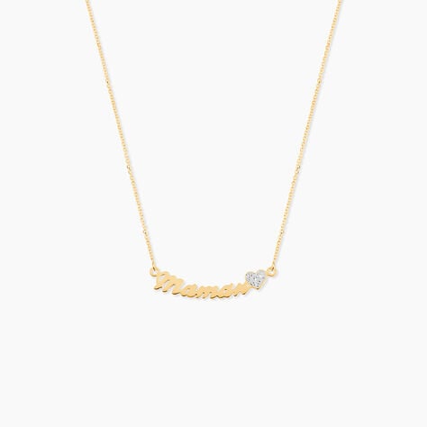 Collier Jenna Or Jaune - Cadeaux de naissance Femme | Histoire d&rsquo;Or