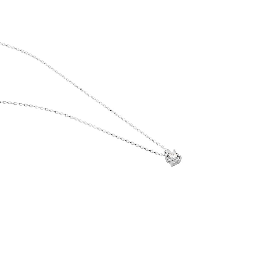Collier Diamotion Or Blanc Diamant - Colliers Femme | Histoire d’Or