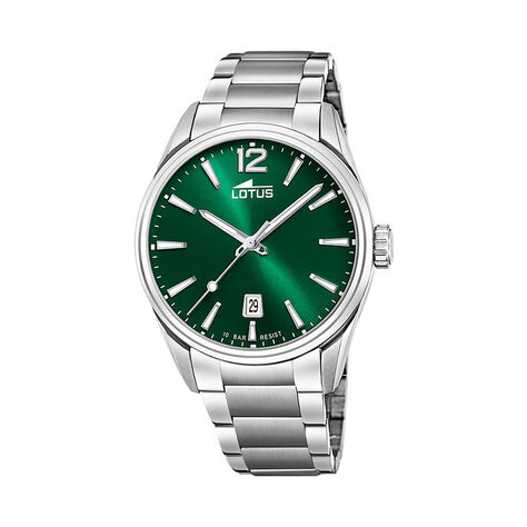 Montre Lotus Minimalist Vert - Montres Homme | Histoire d&rsquo;Or