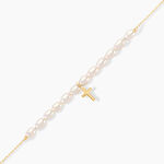 Bracelet Fadl Or Jaune Perle De Culture - Bracelets Communion Femme | Histoire d&rsquo;Or