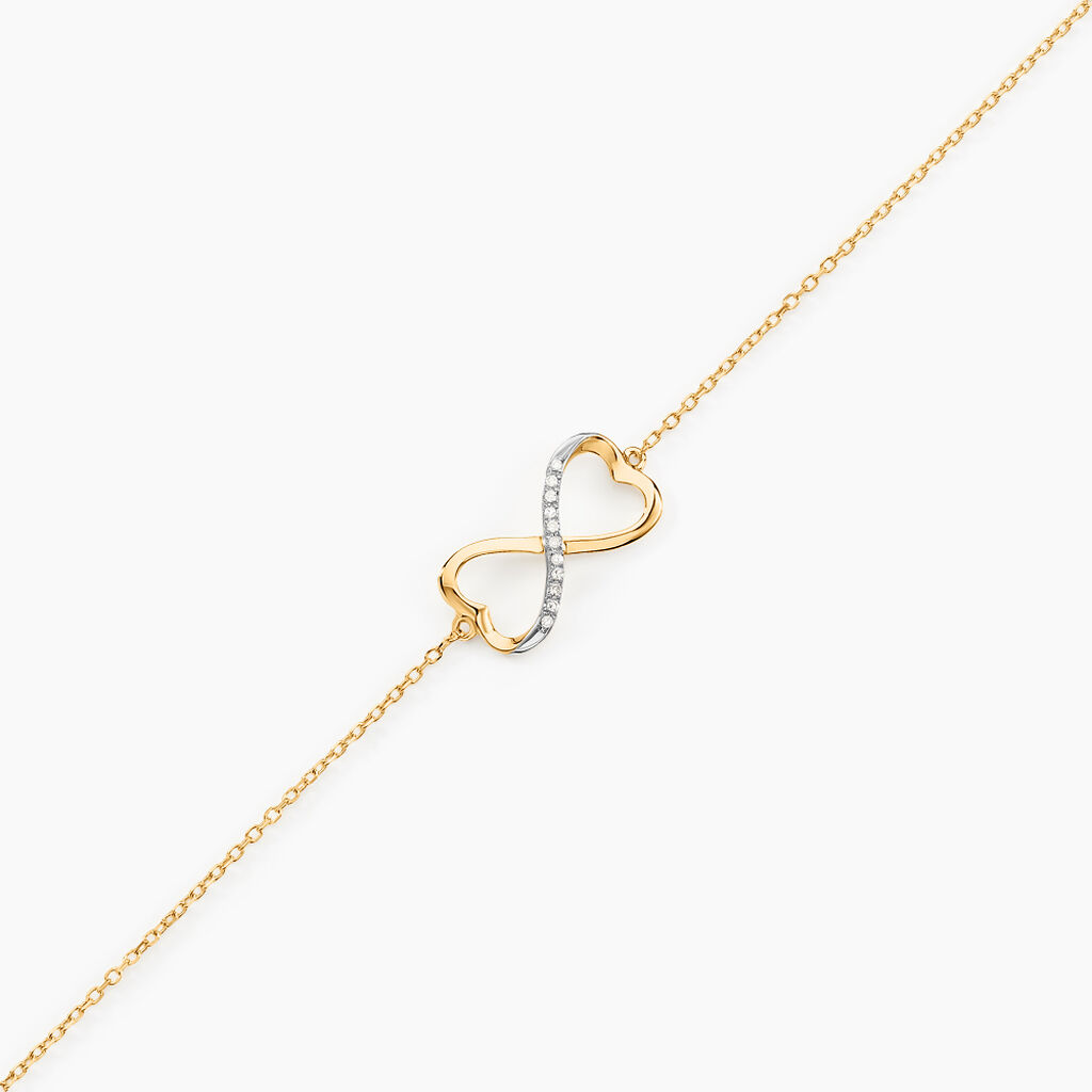 Bracelet Irmela Or Jaune Diamant - Bracelets Femme | Histoire d’Or