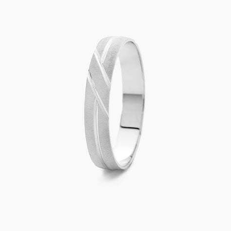 Alliance Mercure Or Blanc - Alliances Unisex | Histoire d’Or