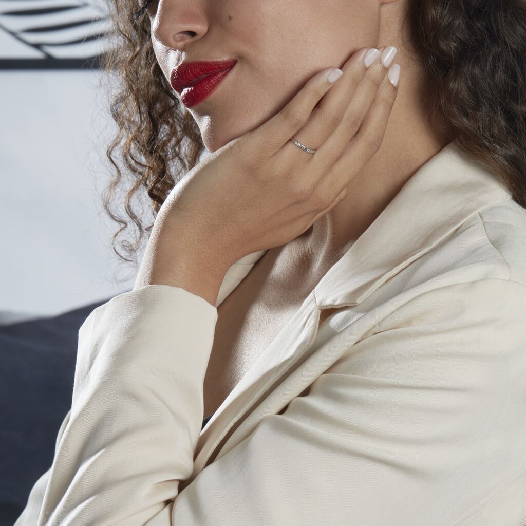 Alliance Lily-fleur Or Blanc - Alliances Femme | Histoire d’Or