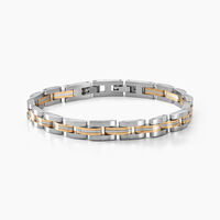 Bracelet Tom Acier Bicolore