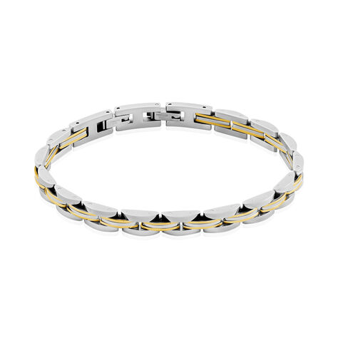 Bracelet Tom Acier Bicolore - Bracelets Homme | Histoire d’Or