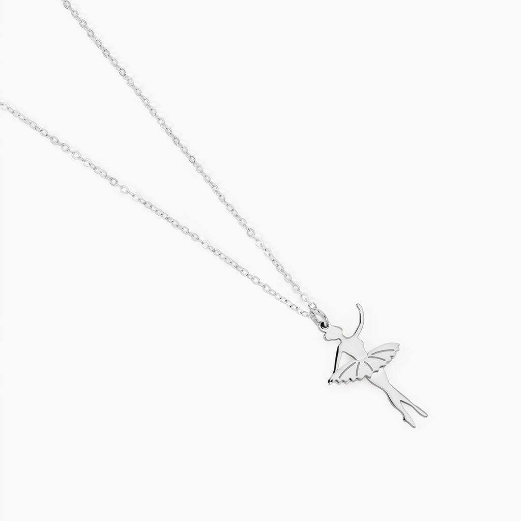 Collier Ritej Argent Blanc - Colliers fantaisie Femme | Histoire d’Or
