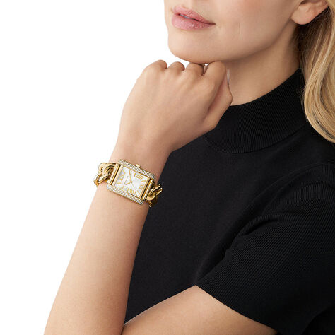 Montre Michael Kors Emery Blanc - Montres Femme | Histoire d’Or