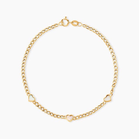 Bracelet Sweetheart Or Jaune Nacre - Bracelets Femme | Histoire d&rsquo;Or