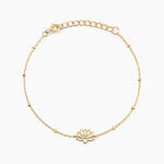 Bracelet Mirabel Argent Jaune Oxyde De Zirconium - Bracelets Femme | Histoire d&rsquo;Or