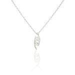 Collier Eternite Or Blanc Diamant - Colliers Femme | Histoire d&rsquo;Or