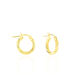 Créoles Youri Or Jaune - Boucles d'oreilles créoles Femme | Histoire d’Or