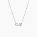 Collier Filipe Argent Blanc Oxyde De Zirconium - F&ecirc;te des m&egrave;res Femme | Histoire d&rsquo;Or