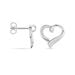 Boucles D'oreilles Puces Daviane Argent Blanc Oxyde De Zirconium - Boucles d'oreilles fantaisie Femme | Histoire d’Or