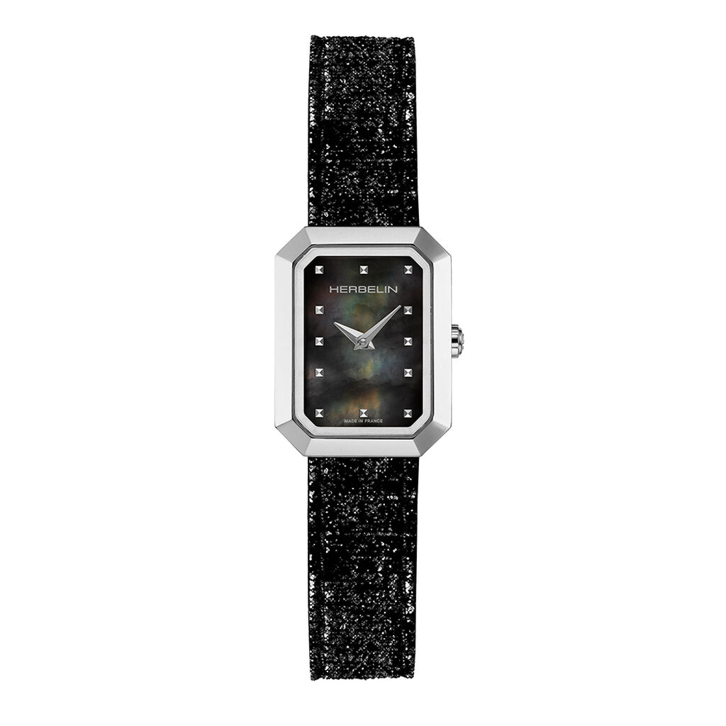 Montre Herbelin Octogone Nacre Noire