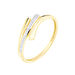 Bague Melia Or Jaune Diamant - Bagues avec pierre Femme | Histoire d’Or