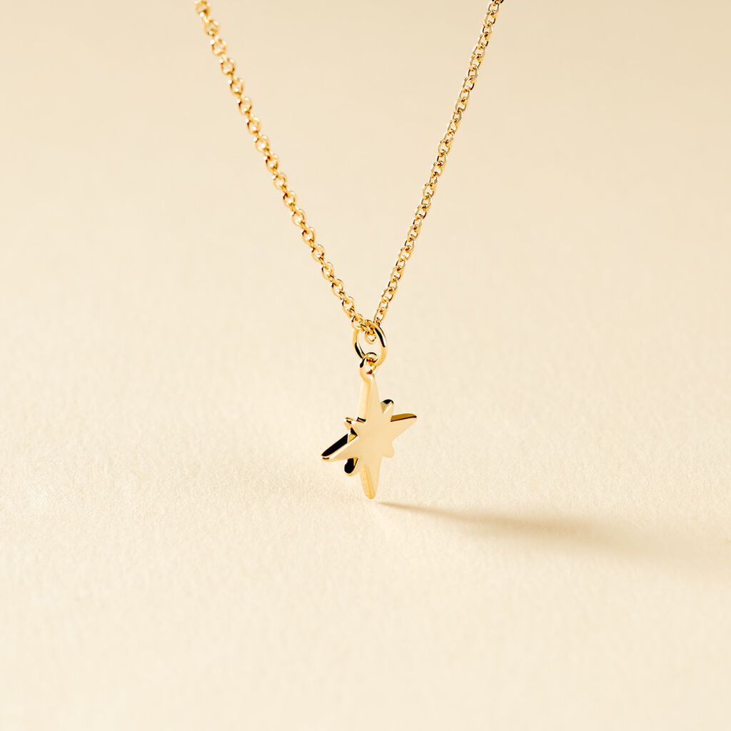 Collier Alisee Plaqu&eacute; Or Jaune - Colliers fantaisie Femme | Histoire d&rsquo;Or