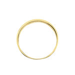 Bague Banda Or Jaune Oxyde De Zirconium - Bagues avec pierre Femme | Histoire d&rsquo;Or