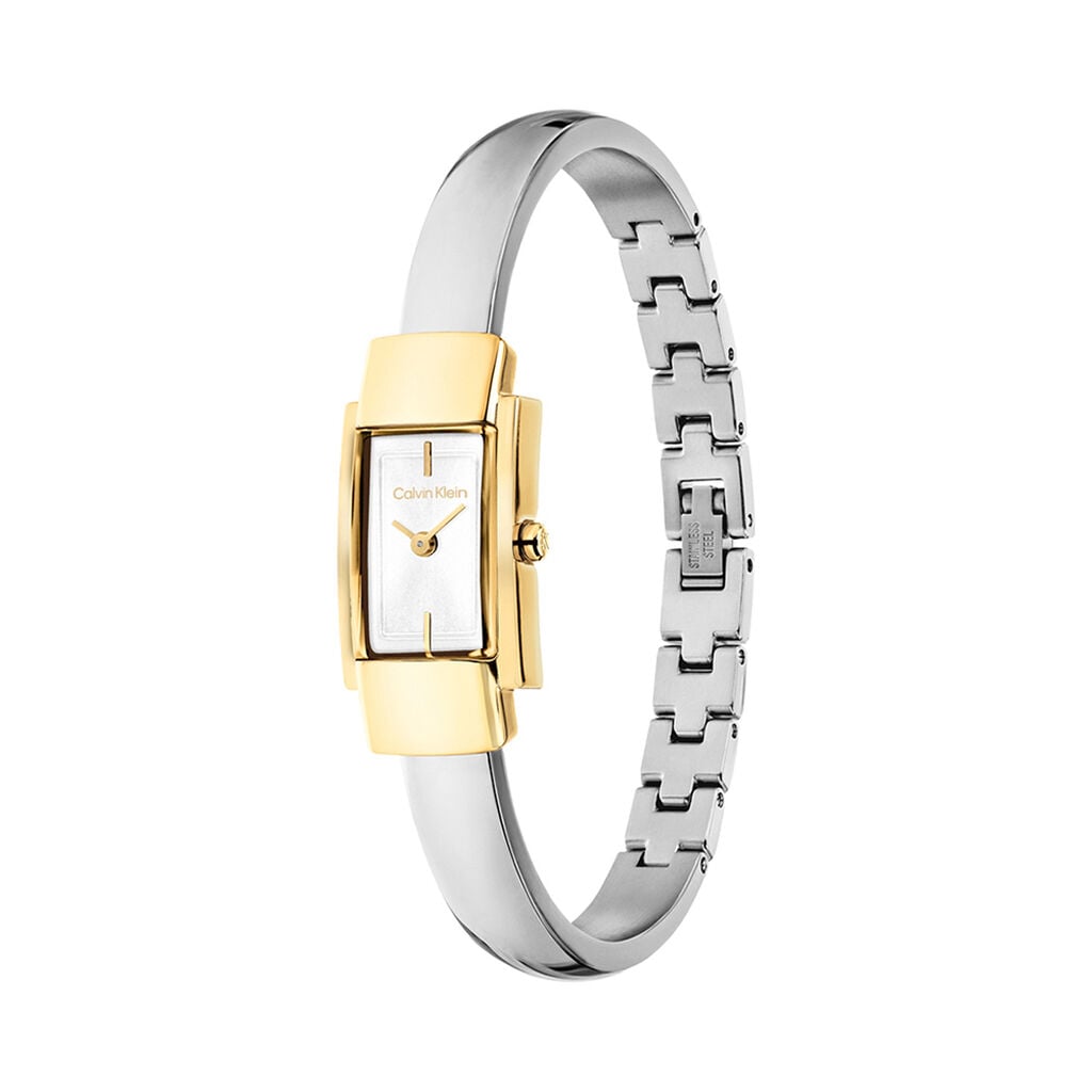 Montre Calvin Klein Moderne Blanc - Montres Femme | Histoire d&rsquo;Or