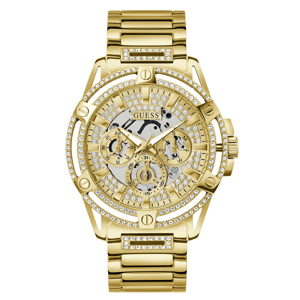 Montre Guess King Champagne - Montres Homme | Histoire d&rsquo;Or