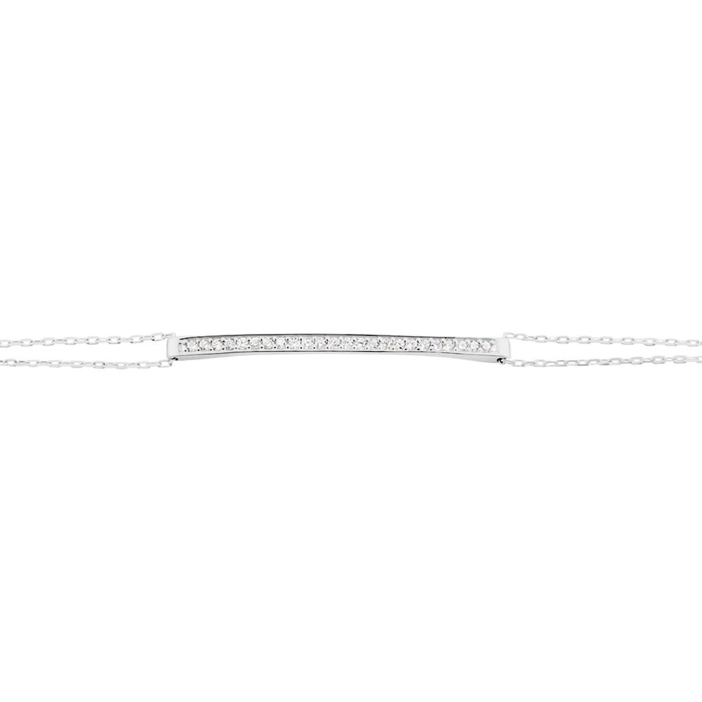 Bracelet Amr Argent Oxyde De Zirconium - Bracelets Femme | Histoire d’Or