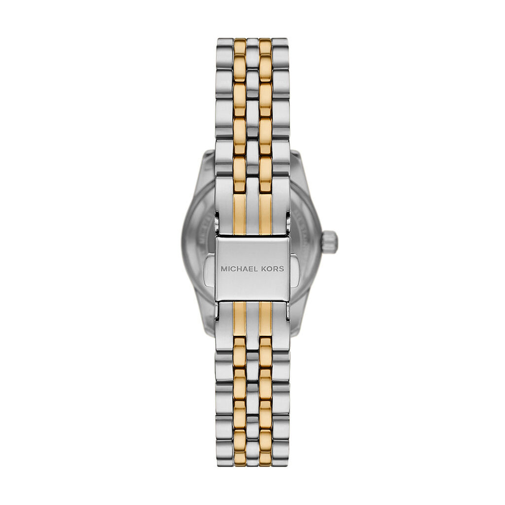 Montre Michael Kors Petite Lexington Blanc - Id&eacute;es cadeaux Femme | Histoire d&rsquo;Or