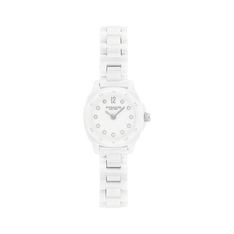 Montre Coach Kitt Blanc - Montres Femme | Histoire d&rsquo;Or