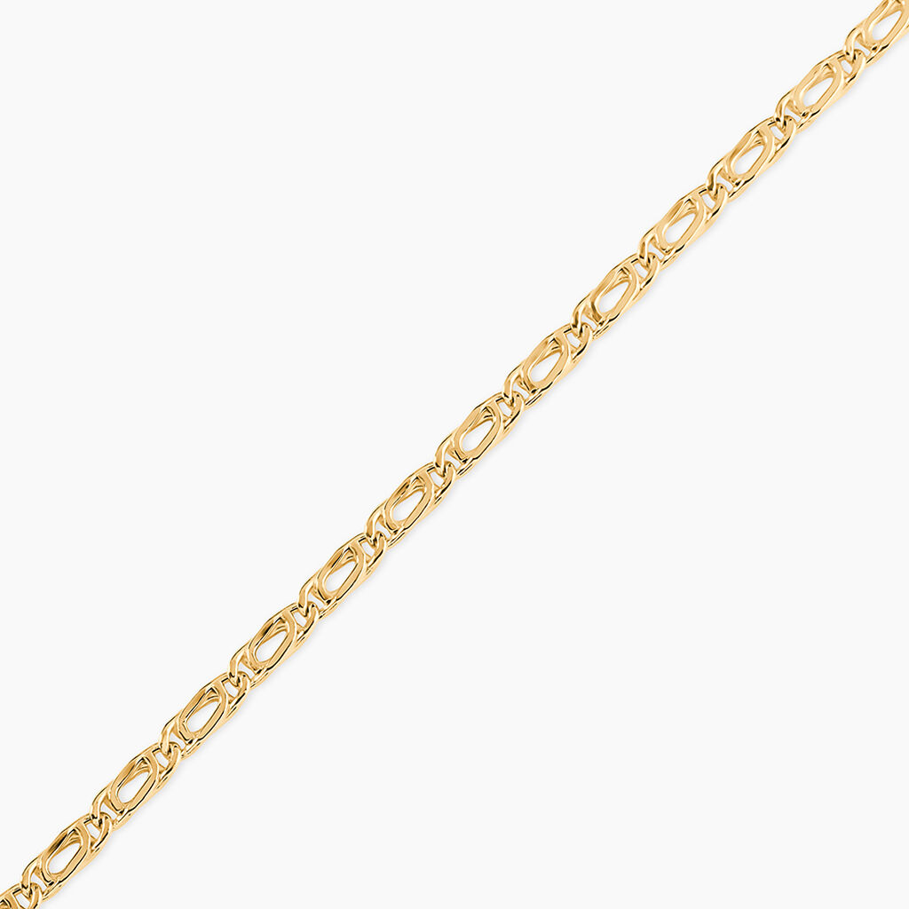 Bracelet Maille Halvar Or Jaune - Bracelets cha&icirc;ne Homme | Histoire d&rsquo;Or