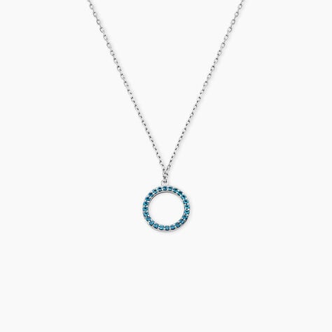 Collier Ambroisie Argent Blanc Oxyde De Zirconium - Colliers fantaisie Femme | Histoire d&rsquo;Or