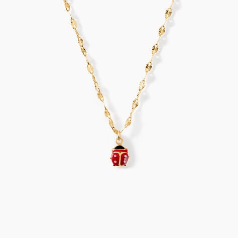 Collier Deena Argent Dor&eacute; A L'Or 750/1000 - Bijoux sans pierre Enfant | Histoire d&rsquo;Or
