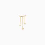 Bijoux D'Oreilles Faris Or Jaune Oxyde De Zirconium - Ear cuffs Femme | Histoire d&rsquo;Or
