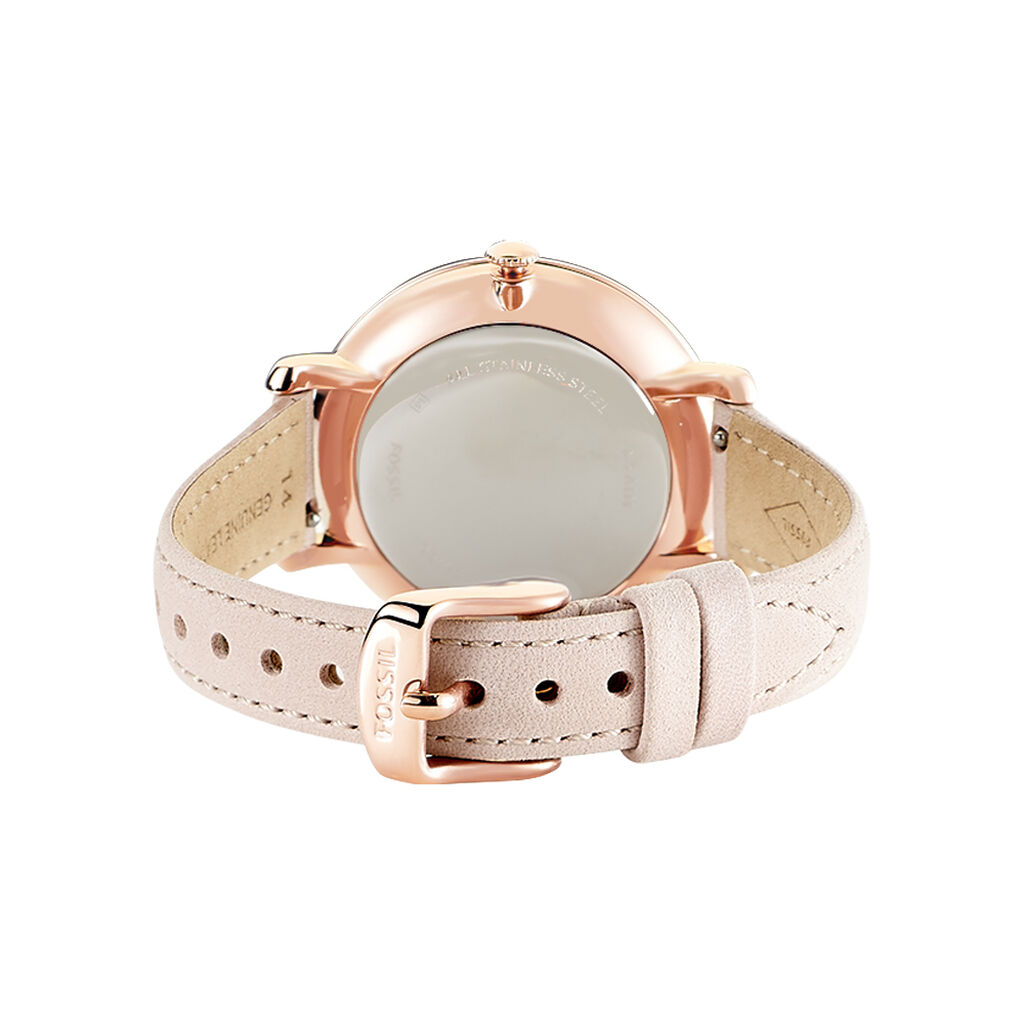 Montre Fossil Jacqueline Blanc - Montres Femme | Histoire d&rsquo;Or