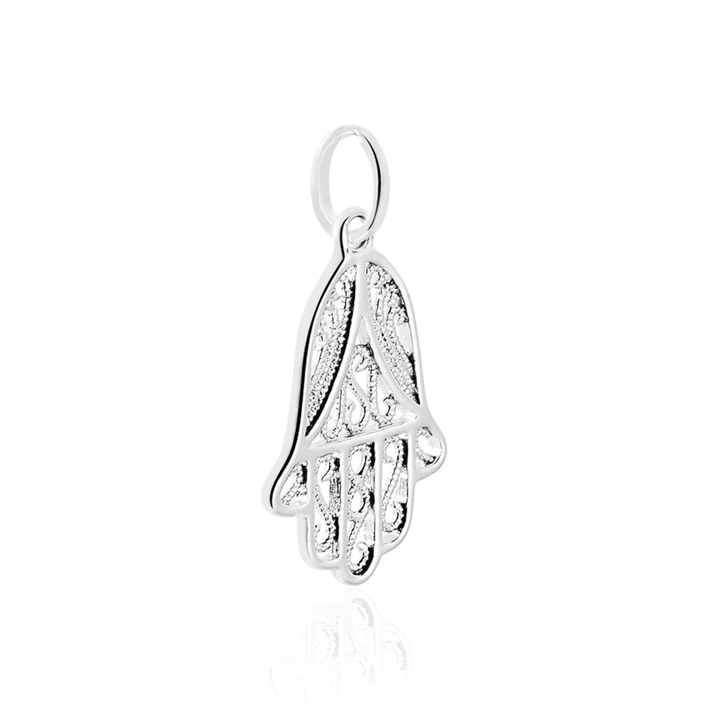 Pendentif Luce-marie Argent Blanc - Pendentifs Femme | Histoire d’Or