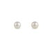 Boucles D'oreilles Puces Suki Rondes Nacres Or Jaune Perle De Culture - Clous d'oreilles Femme | Histoire d’Or