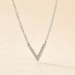 Collier Velda Argent Blanc - Colliers fantaisie Femme | Histoire d&rsquo;Or