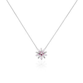 Collier Ambrose Argent Bicolore Oxyde De Zirconium - Colliers fantaisie Femme | Histoire d’Or