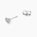 Boucles D'oreilles Puces Declaration Argent Blanc Oxyde De Zirconium - Boucles d'oreilles fantaisie Femme | Histoire d’Or