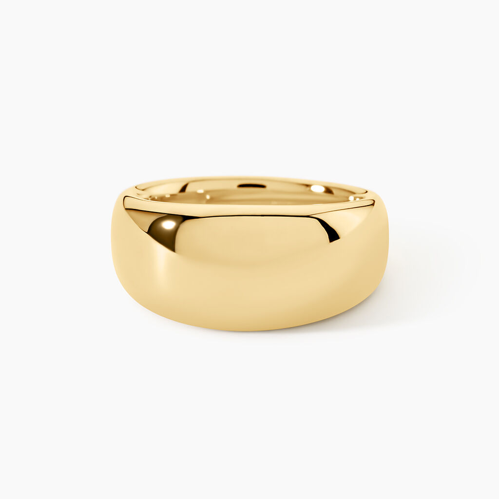 Bague Vallaunus Argent Dor&eacute; A L'Or 750/1000 - Bijoux sans pierre Femme | Histoire d&rsquo;Or