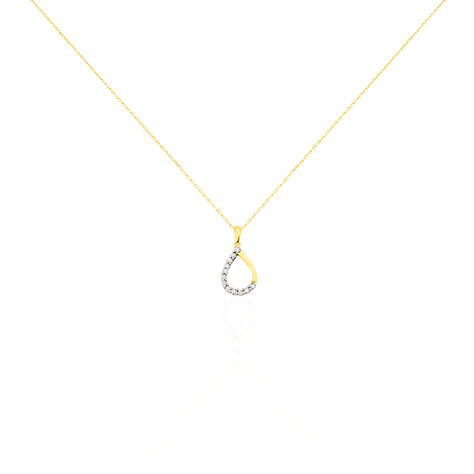 Collier Chrystalise Or Jaune Diamant - Colliers Femme | Histoire d’Or